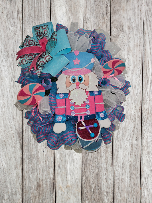 Sugar Plum Nutcracker Wreath