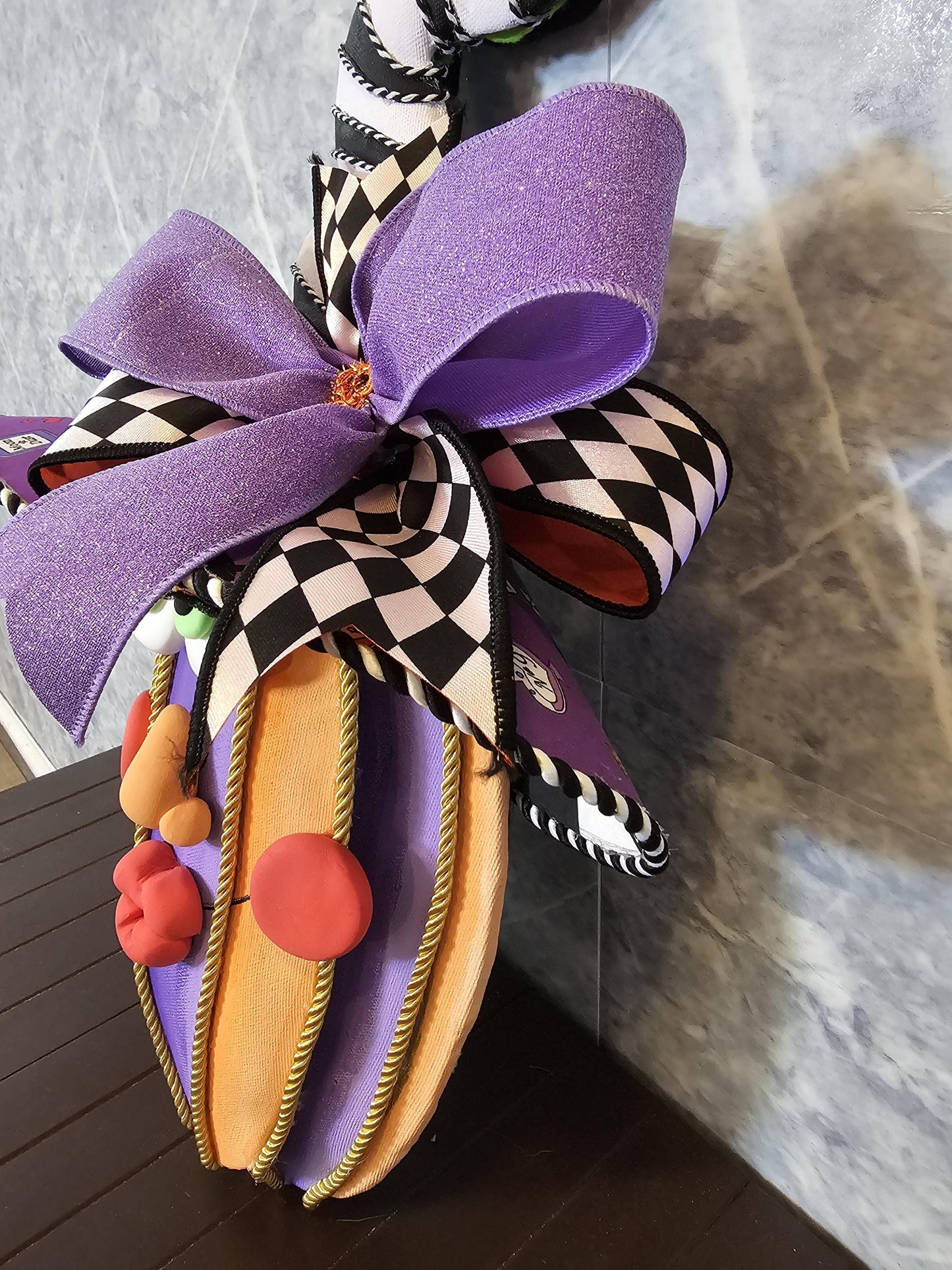 Hand Painted Halloween Gourd Decor | Whimsical Fall Centerpiece, Mackenzie Childs Inspired