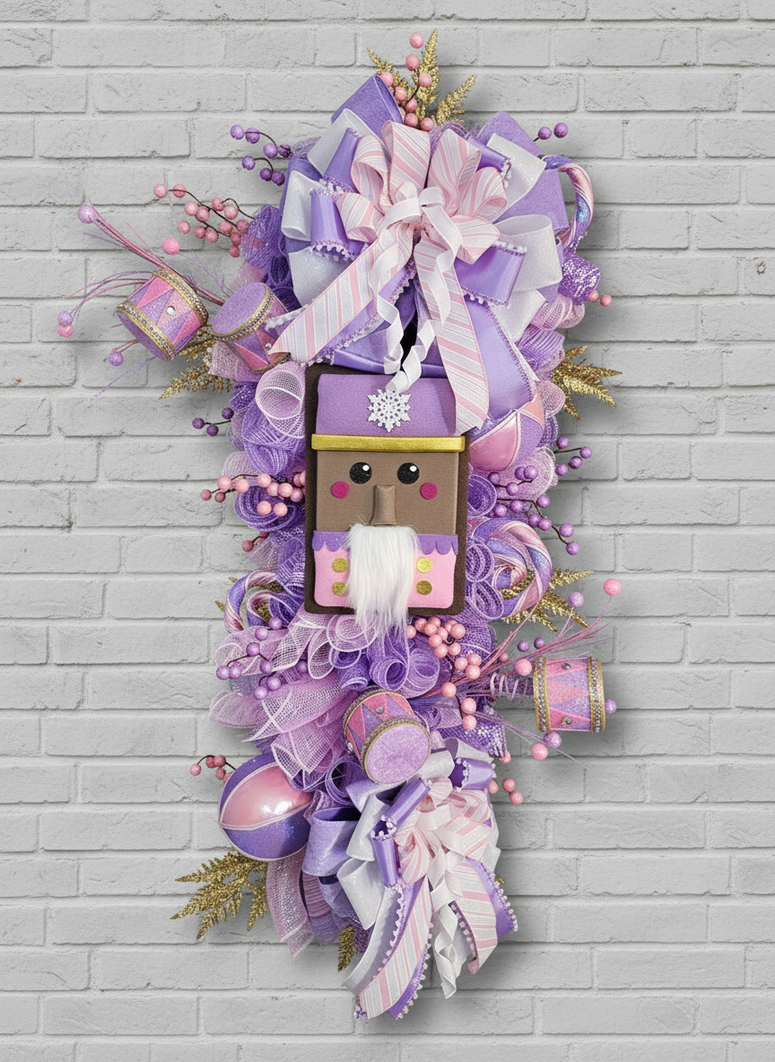 sugar plum nutcracker swag