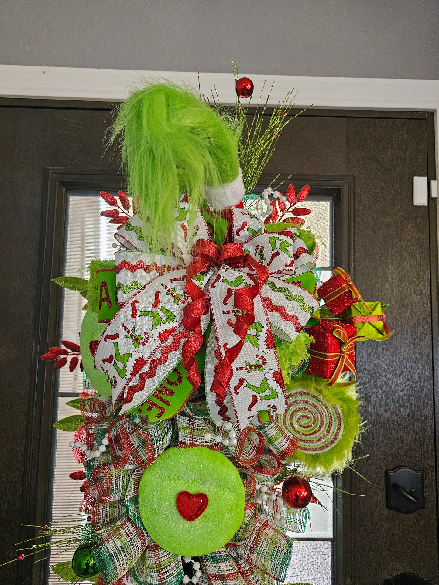 The Green Monster Holiday Swag