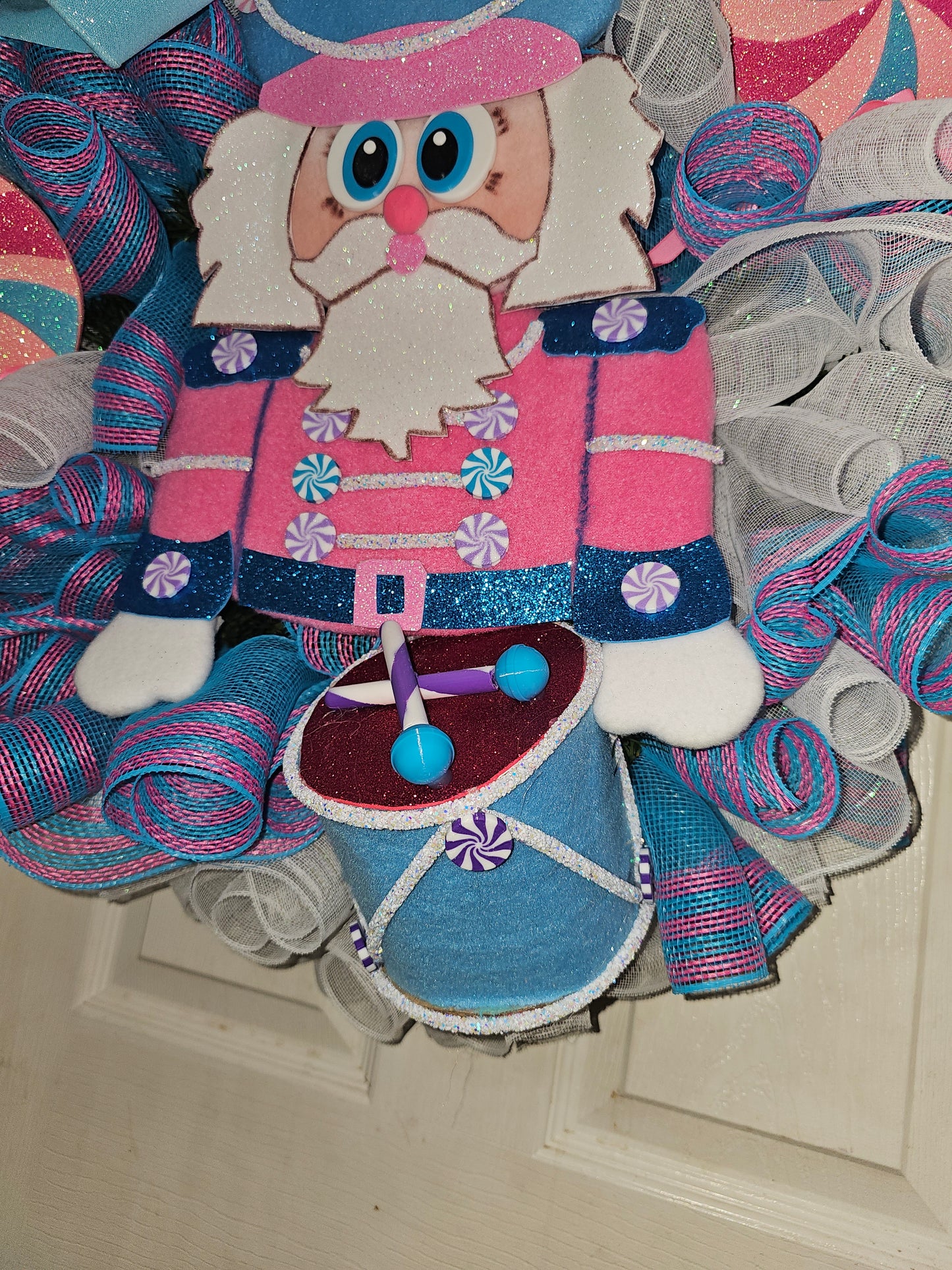 Sugar Plum Nutcracker Wreath