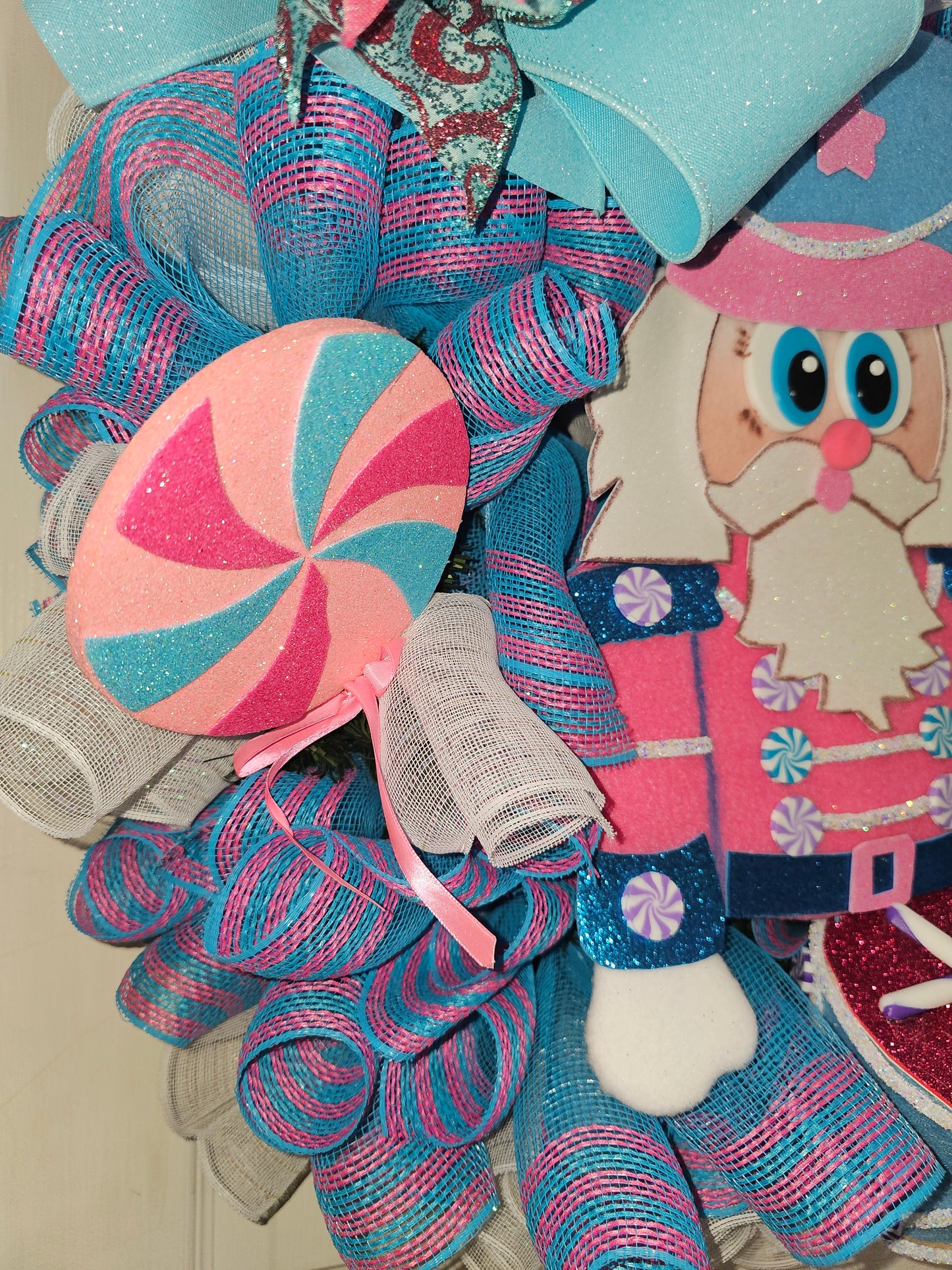 Sugar Plum Nutcracker Wreath