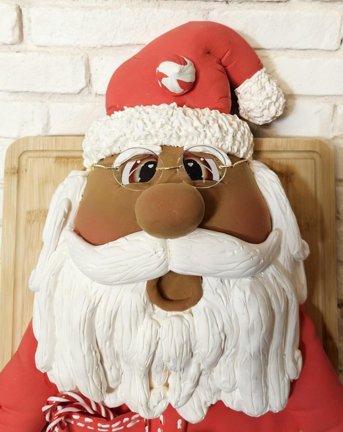 Pre-Order: Santa’s Christmas Kitchen – Handmade Clay Santa Kitchen Décor