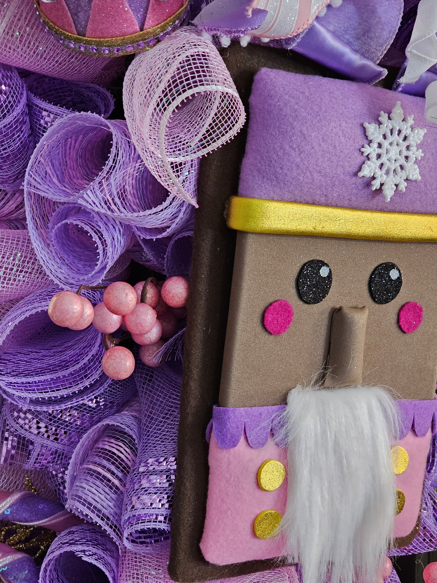 sugar plum nutcracker swag