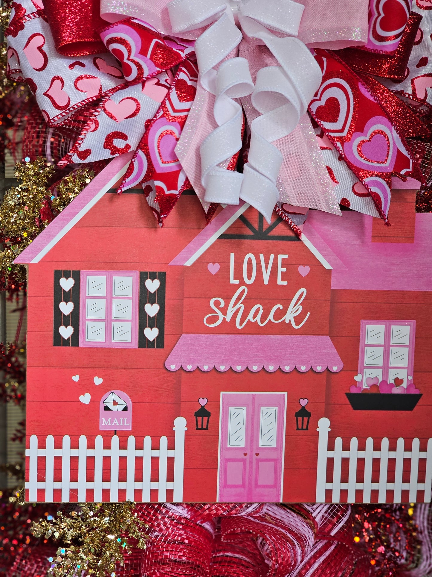 “Love Shack” Valentine Door Swag