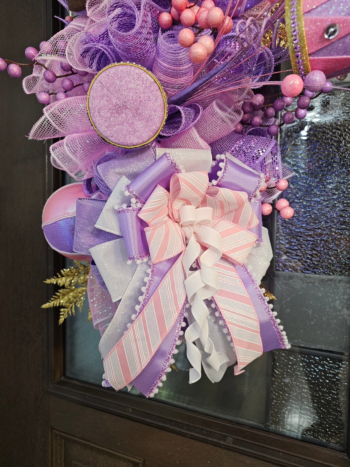 sugar plum nutcracker swag