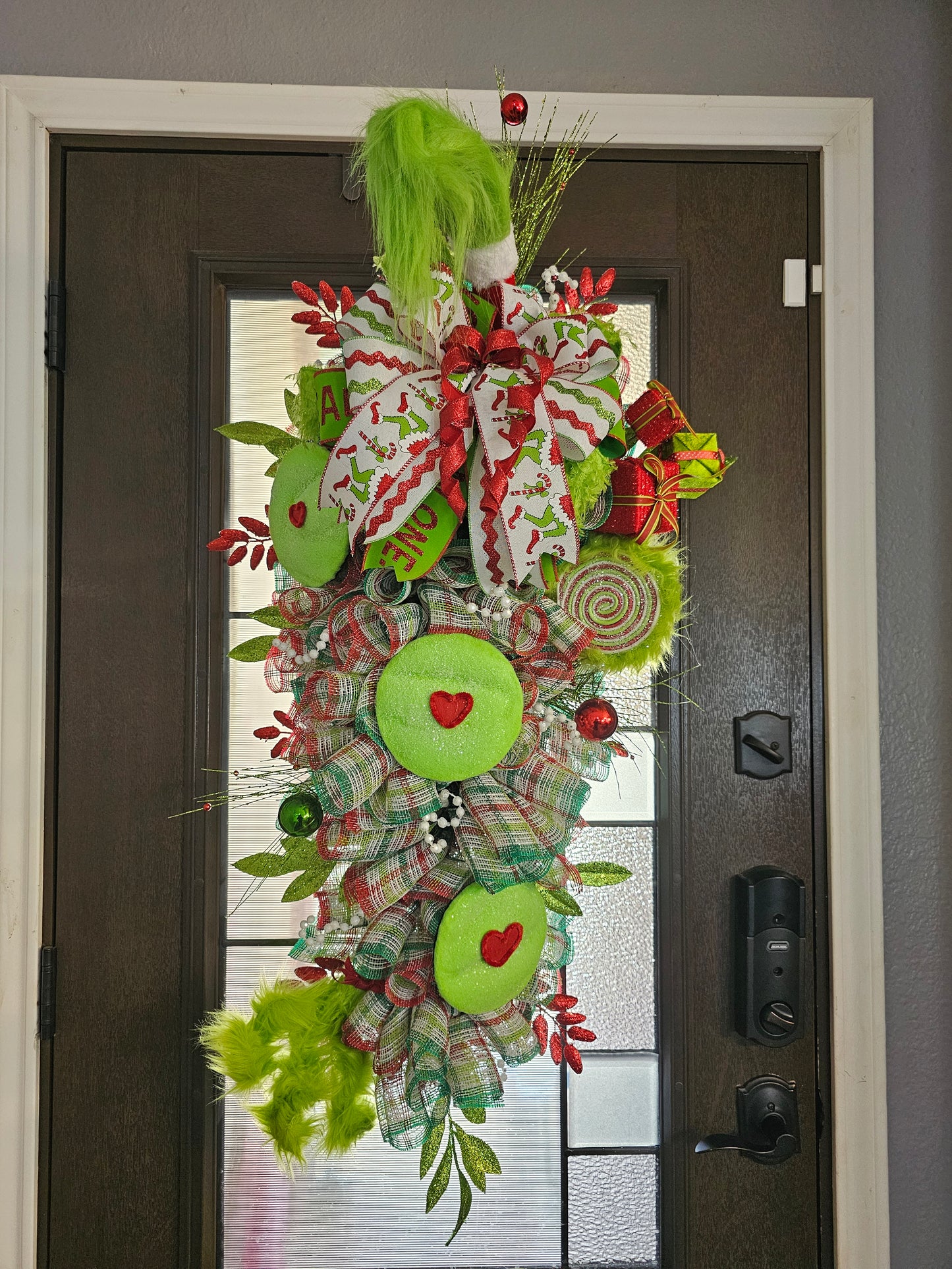 The Green Monster Holiday Swag