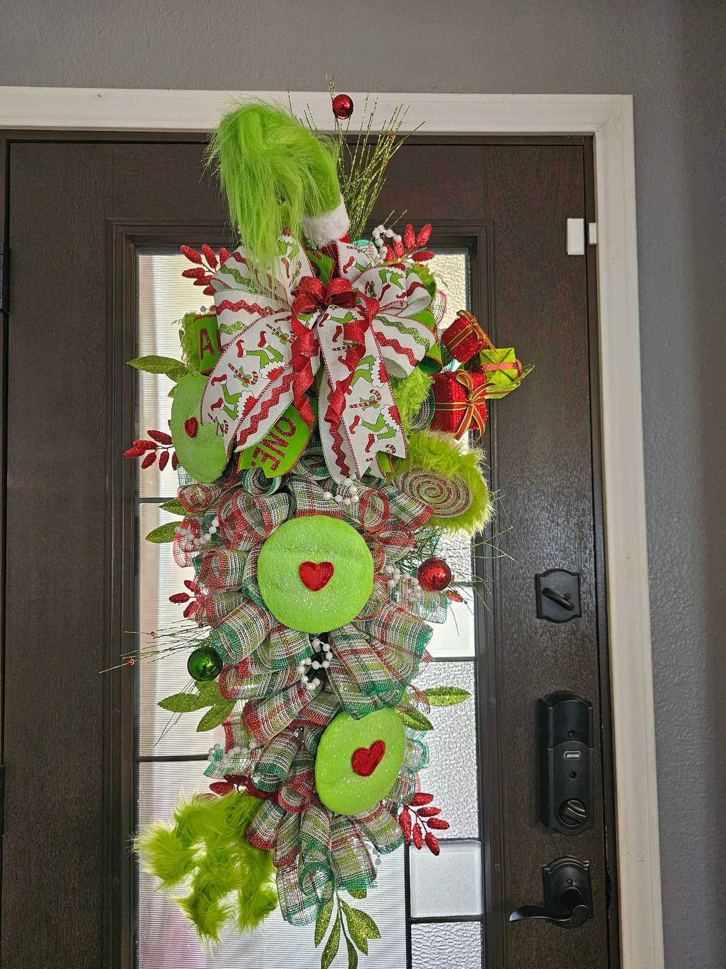 The Green Monster Holiday Swag