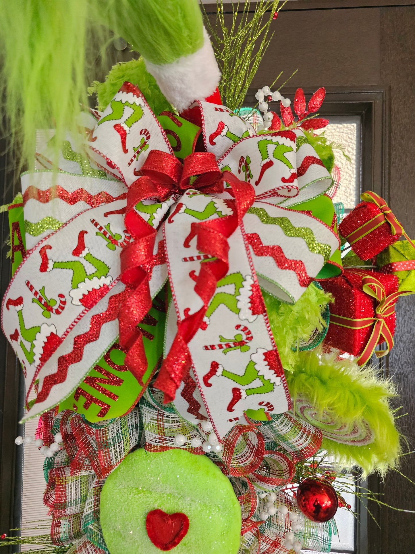 The Green Monster Holiday Swag