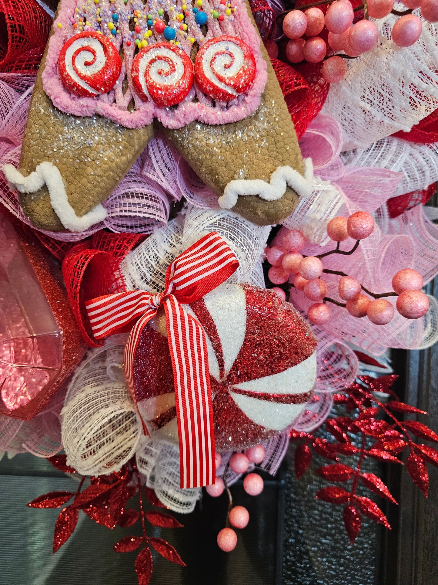Gingi Girl Christmas Wreath – Sweet Holiday Delight!