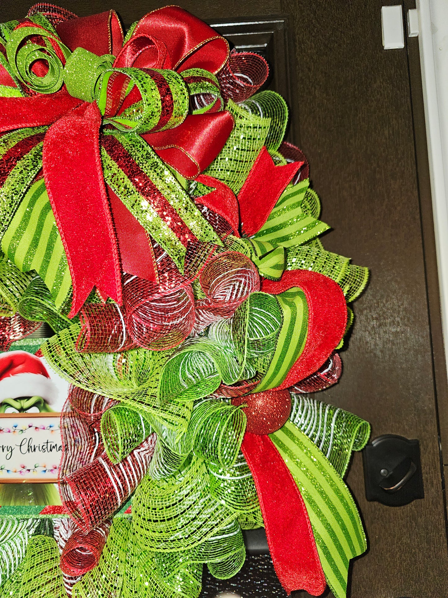 Grinchy Christmas Cheer Wreath