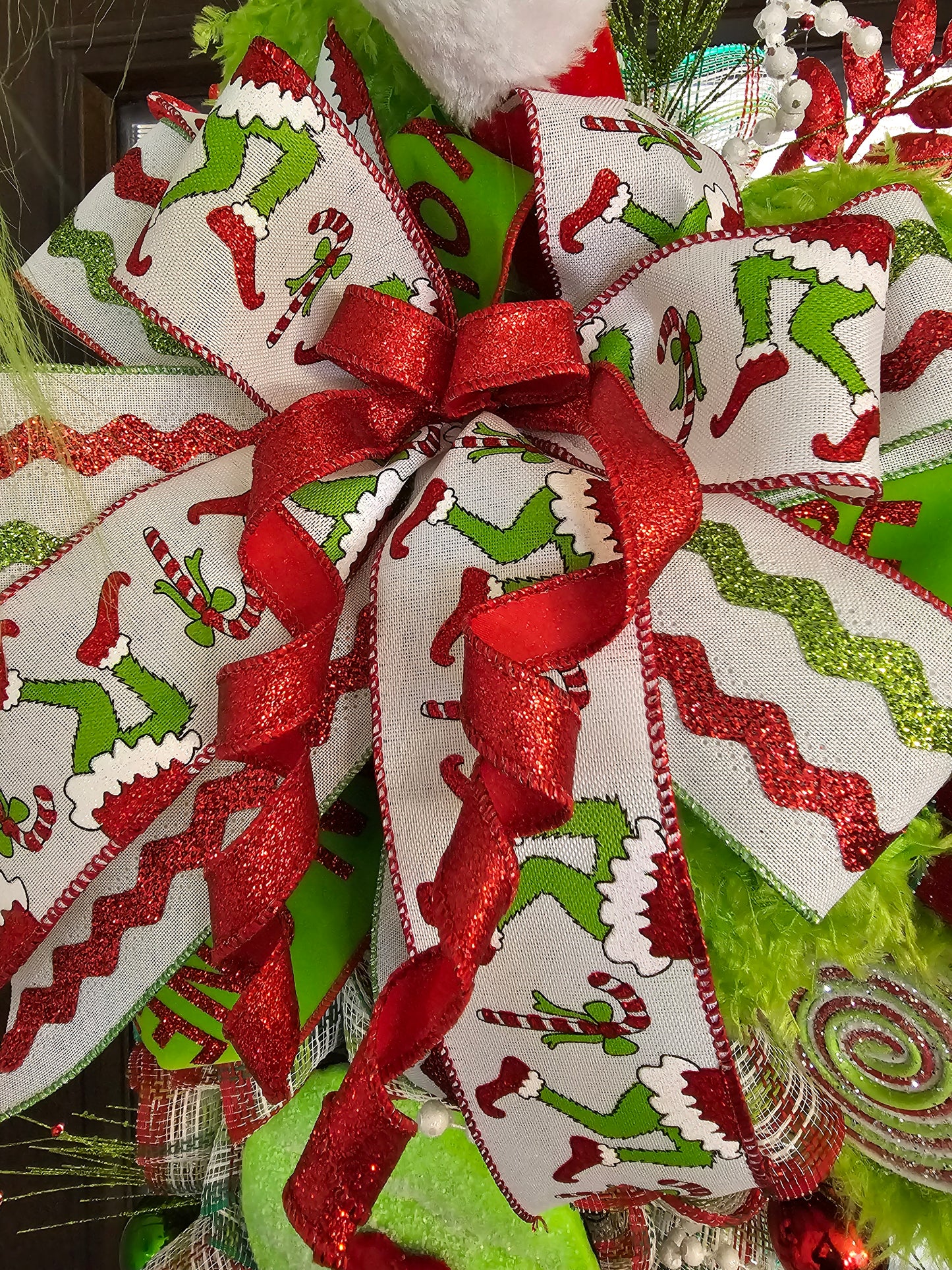 The Green Monster Holiday Swag