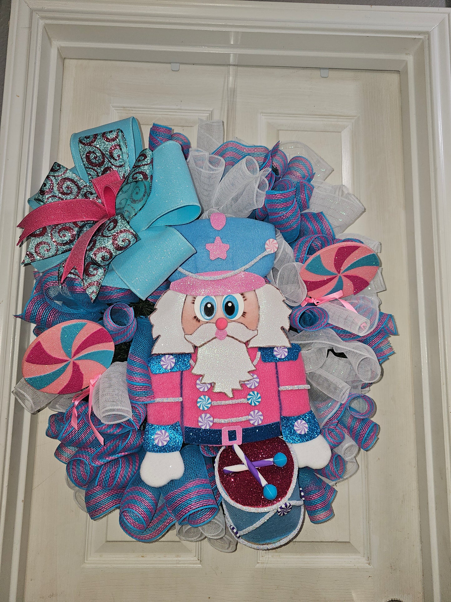 Sugar Plum Nutcracker Wreath