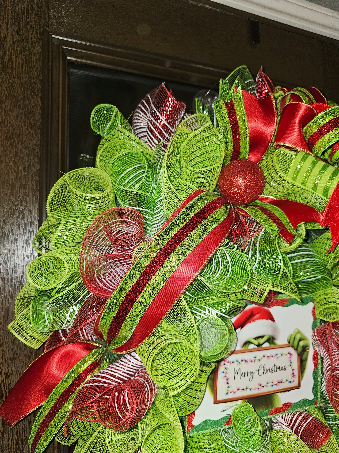 Grinchy Christmas Cheer Wreath