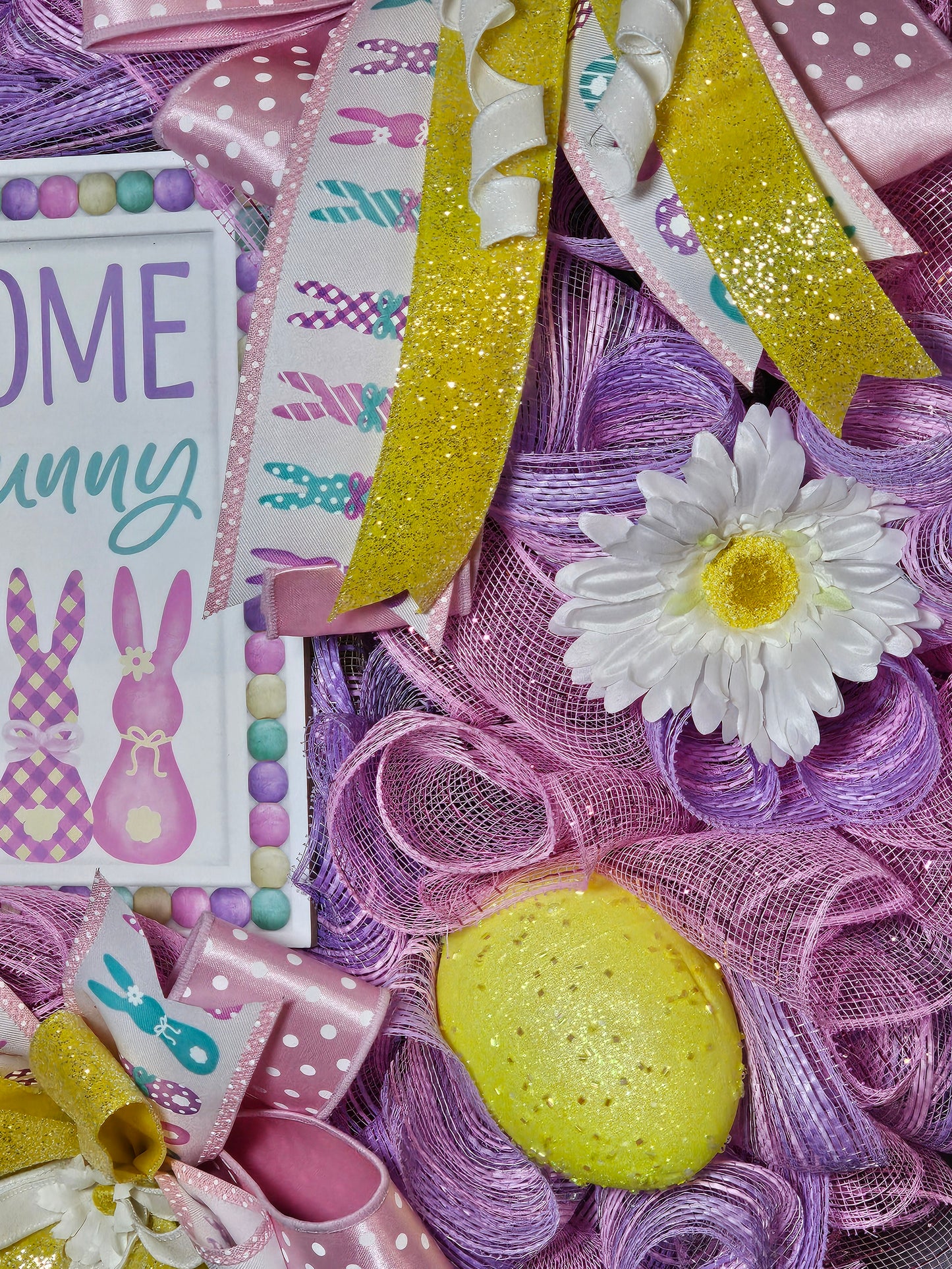 Welcome Everybunny Easter Wreath