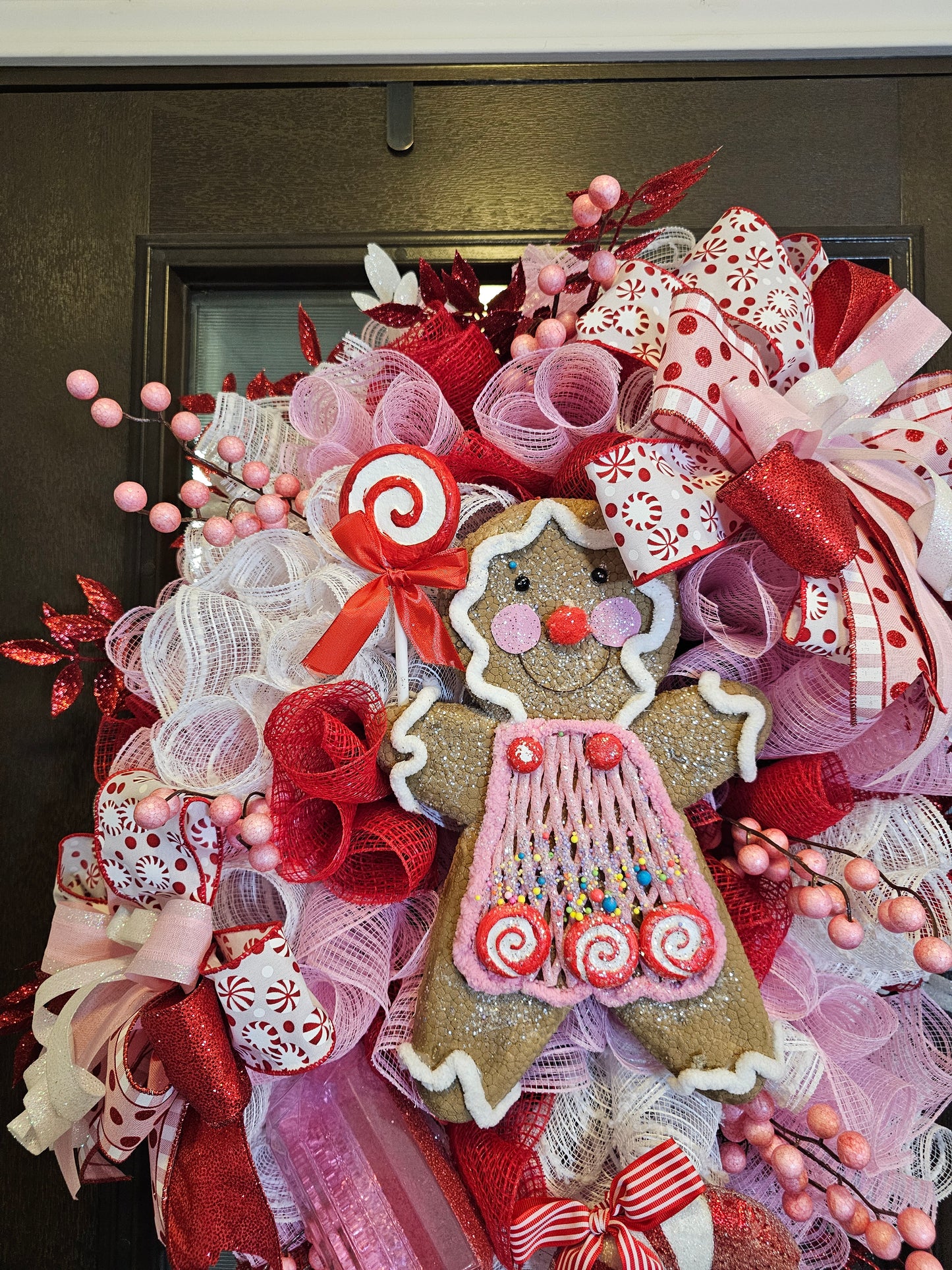Gingi Girl Christmas Wreath – Sweet Holiday Delight!